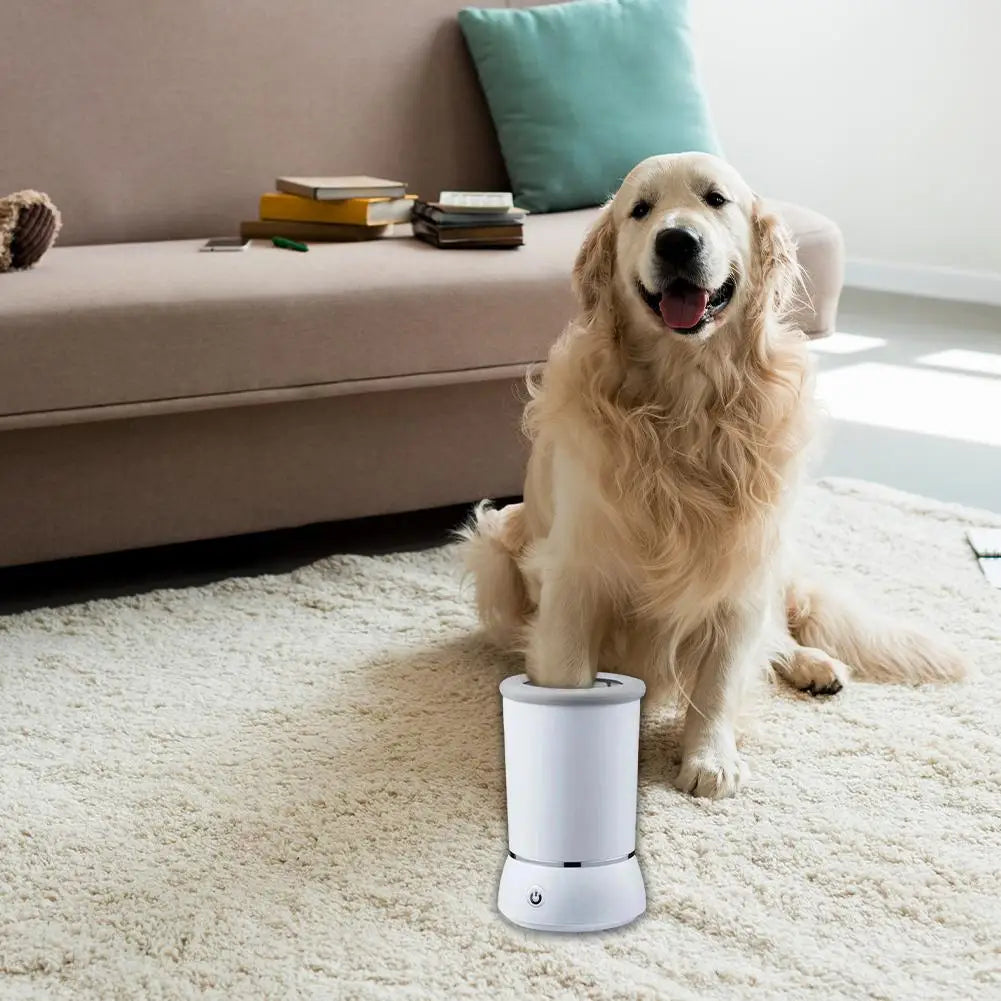 Electric Pet Paw Cleaner β Automatic Foot Washing Cup for Dogs & Cats | Portable & Low Noise