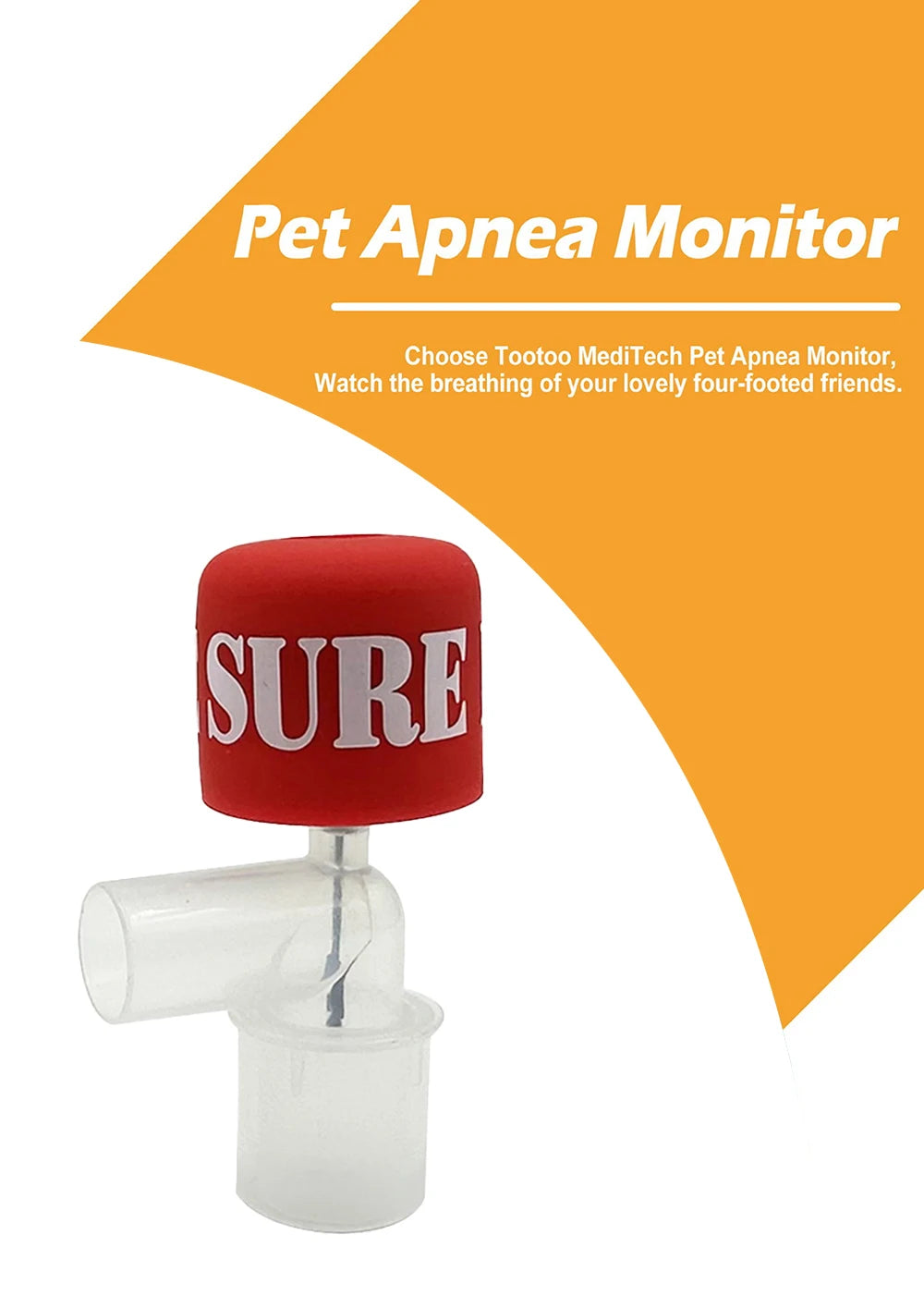 Pet Suffocation Alarm, Tracheal Intubation Suffocation Alarm, Pet Respiratory Alarm, Pet cat Dog Supplies, Pet Care Room