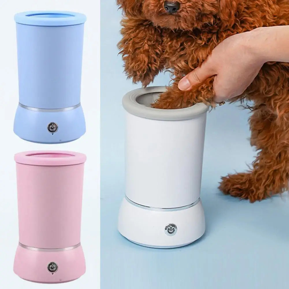 Electric Pet Paw Cleaner β Automatic Foot Washing Cup for Dogs & Cats | Portable & Low Noise
