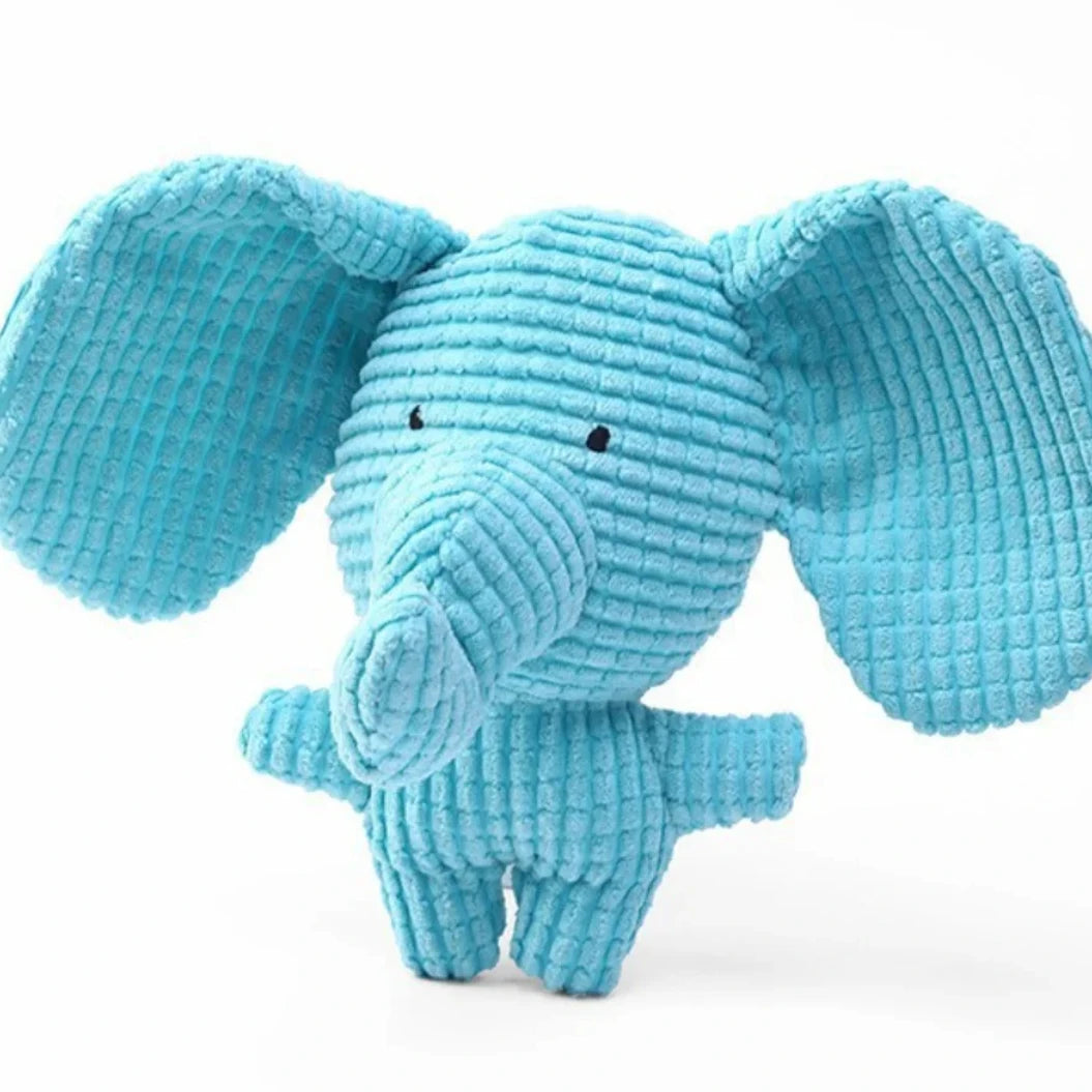 Brinquedo de pelúcia resistente a mordidas para animais de estimação – brinquedo para alívio da dentição e tédio para cães e gatos