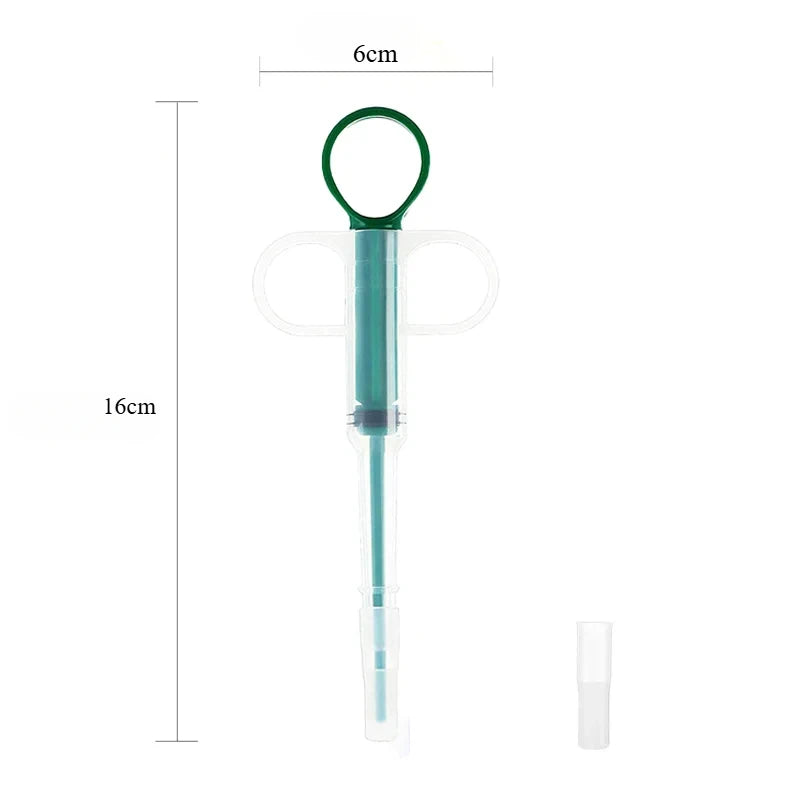 Alimentador de medicamentos para animais de estimação – Dispensador de comprimidos e líquidos para cães e gatos | Cuidado fácil com medicamentos