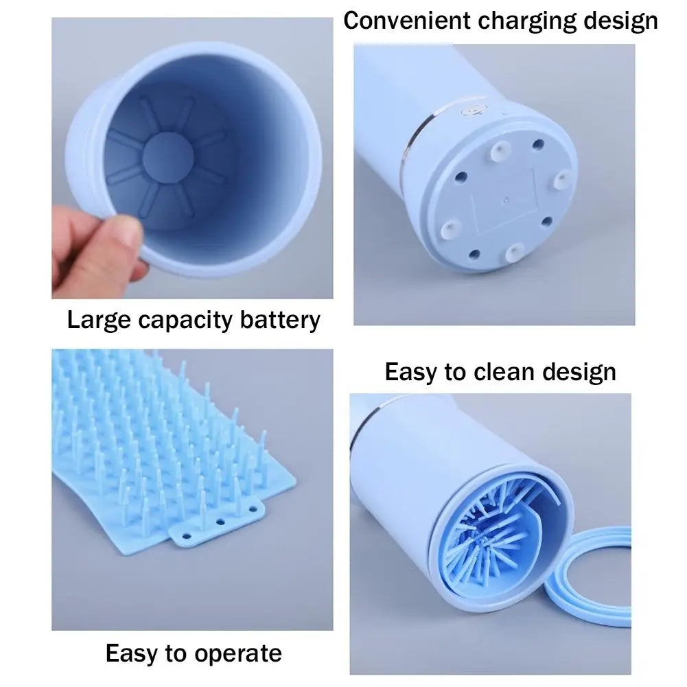 Electric Pet Paw Cleaner β Automatic Foot Washing Cup for Dogs & Cats | Portable & Low Noise