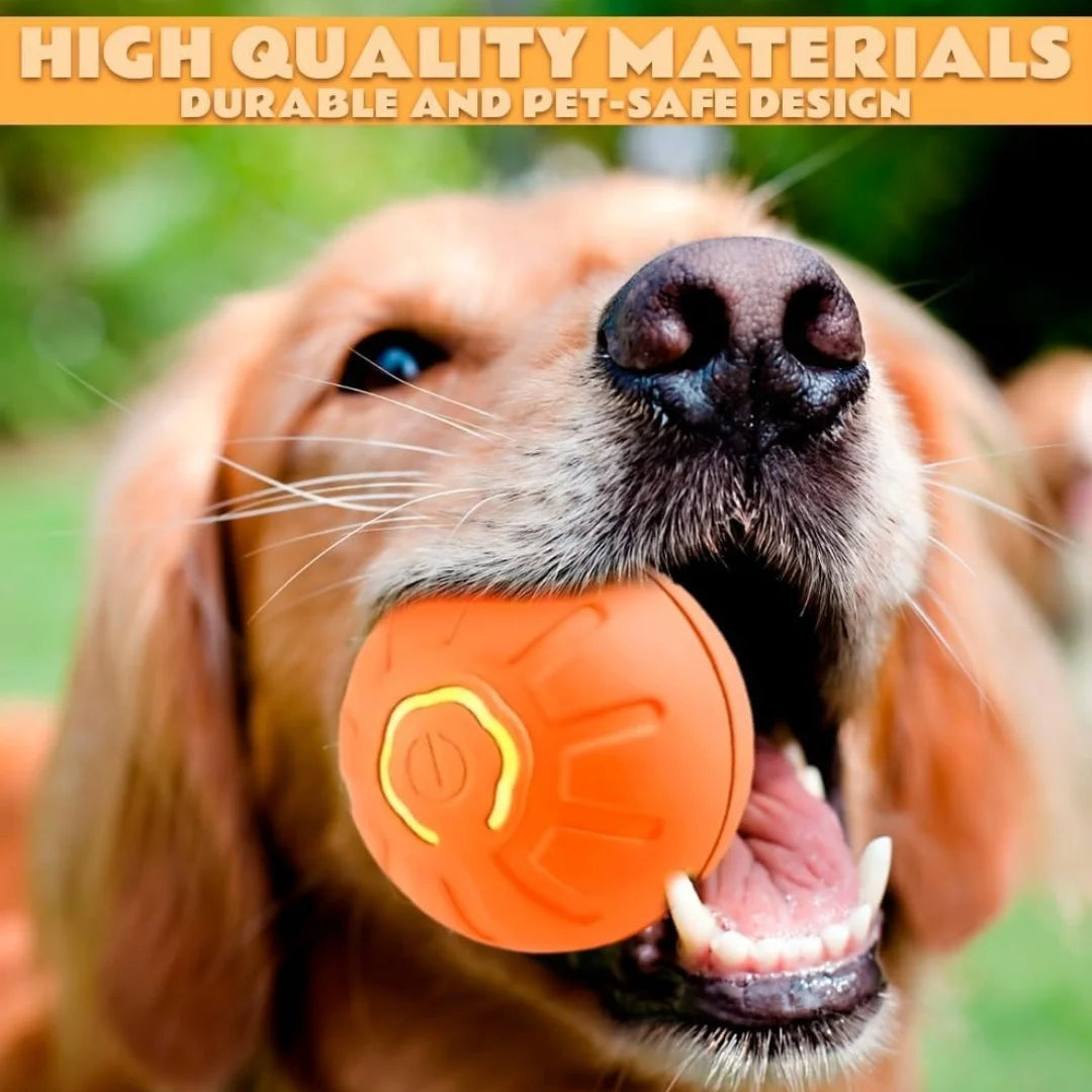 Smart Bouncing Pet Ball β Electric Interactive Toy for Dogs & Cats