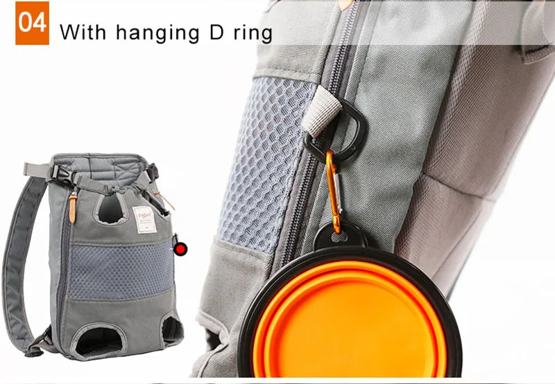 Pet Backpack Carrier For Cat Dogs Front Travel Dog Bag Carrying For Animals Small Medium Dogs Bulldog Puppy Mochila Para Perro