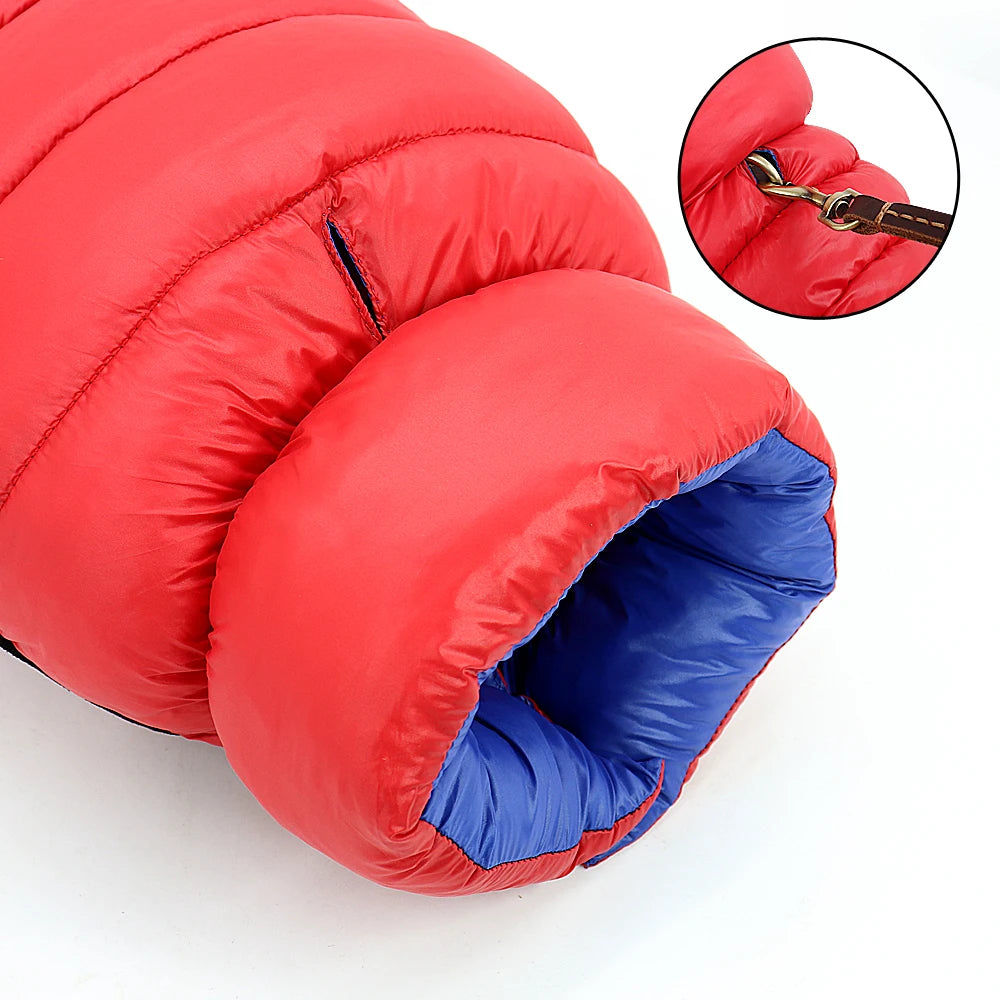 Large Dogs Jacket Winter Big Dog Clothes Waterproof Pet Clothes Reversible Dog Coat Vest for Bulldog Golden Retriever Labrador