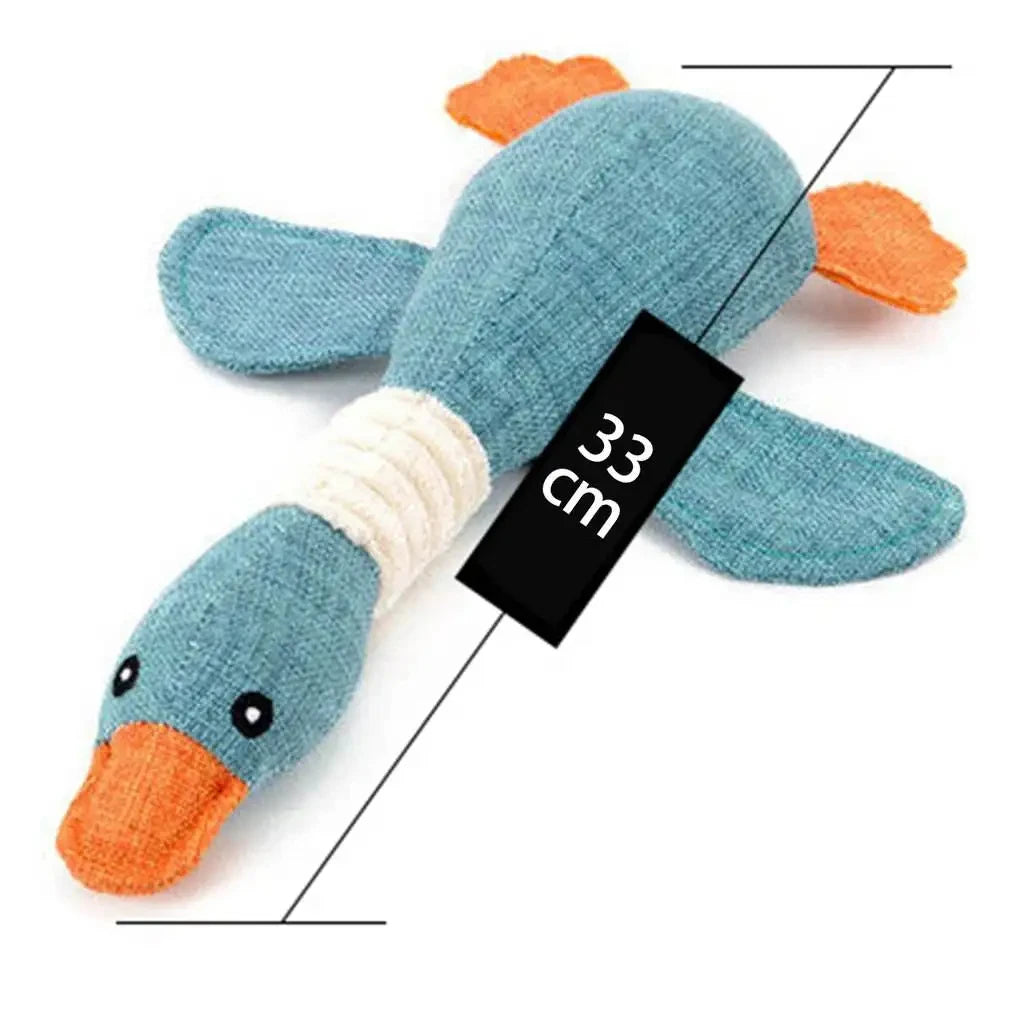 Plush Goose Sound Toy for Pets