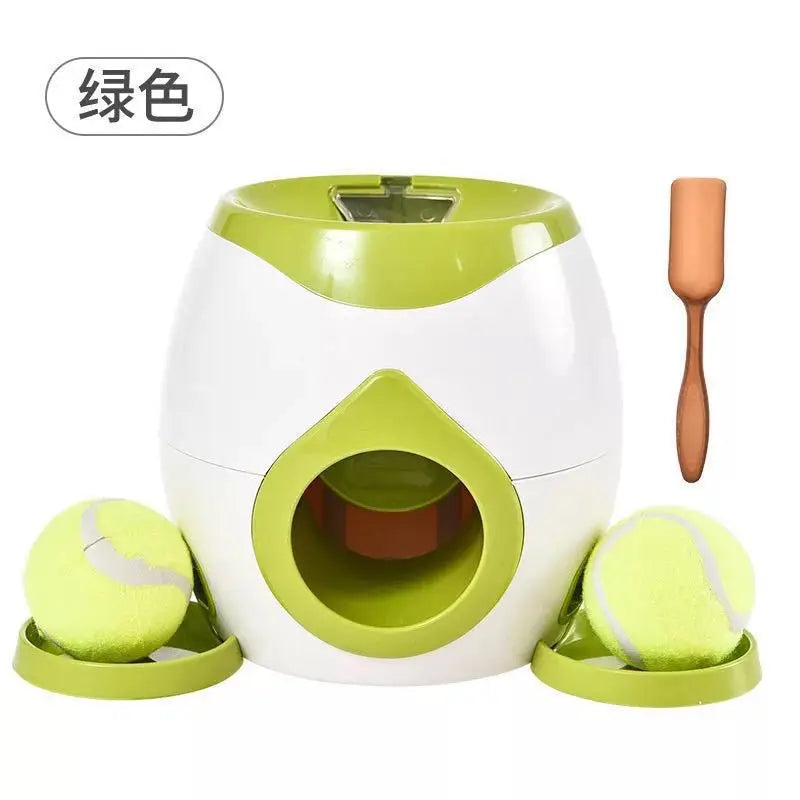 Pet, Dog, Tennis, Self-hi Toy, Boredom Relieving, Automatic Food Leakage Reward Machine, Dog Interactive Indoor Toy.