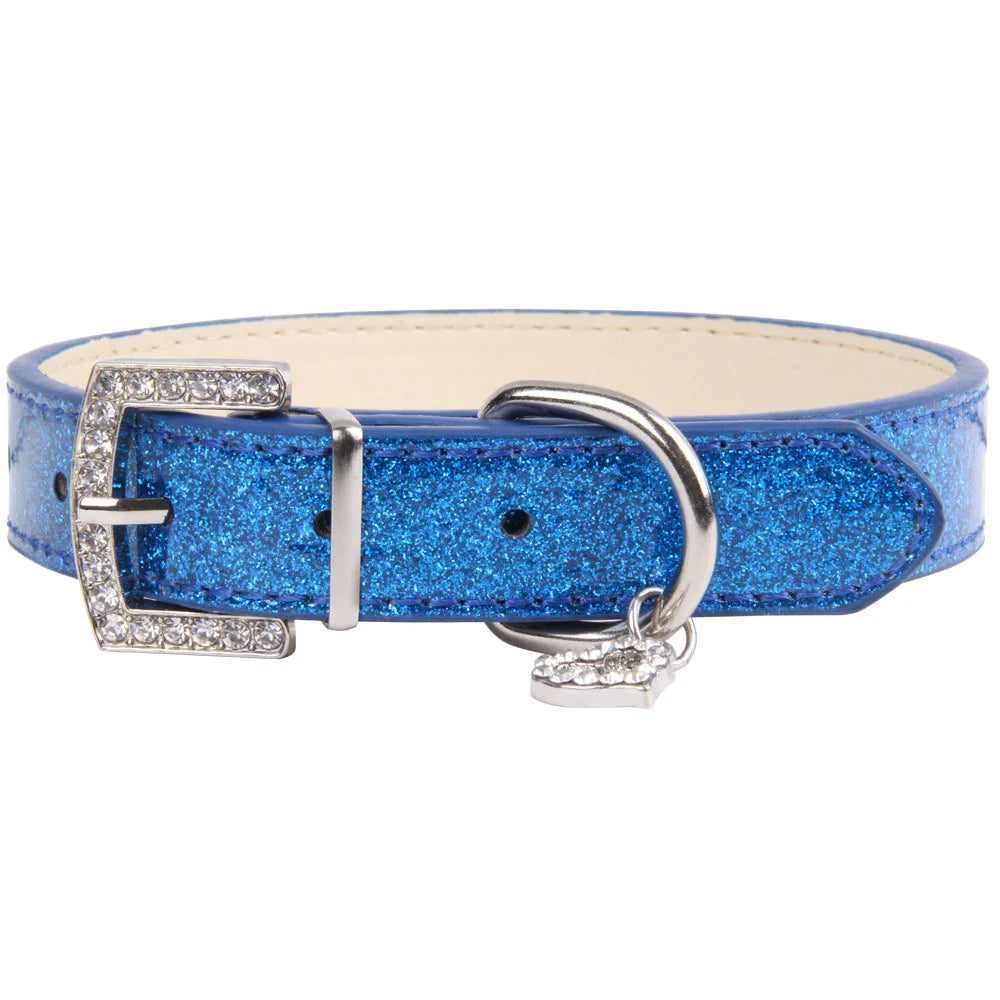 Dog Collar with Rhinestones for Small Dogs Necklaces for Dogs S M L XL XXL Chain Large dog  Chihuahua Pet supplies