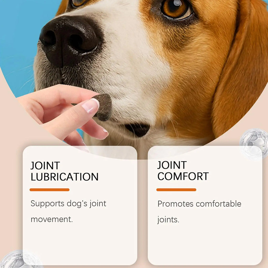 Dog Joint Supplement Chewable Pill Nutrient Pet 100-piece Joint Health For Dogs For Home Travel Daily Care Digestive Absorption