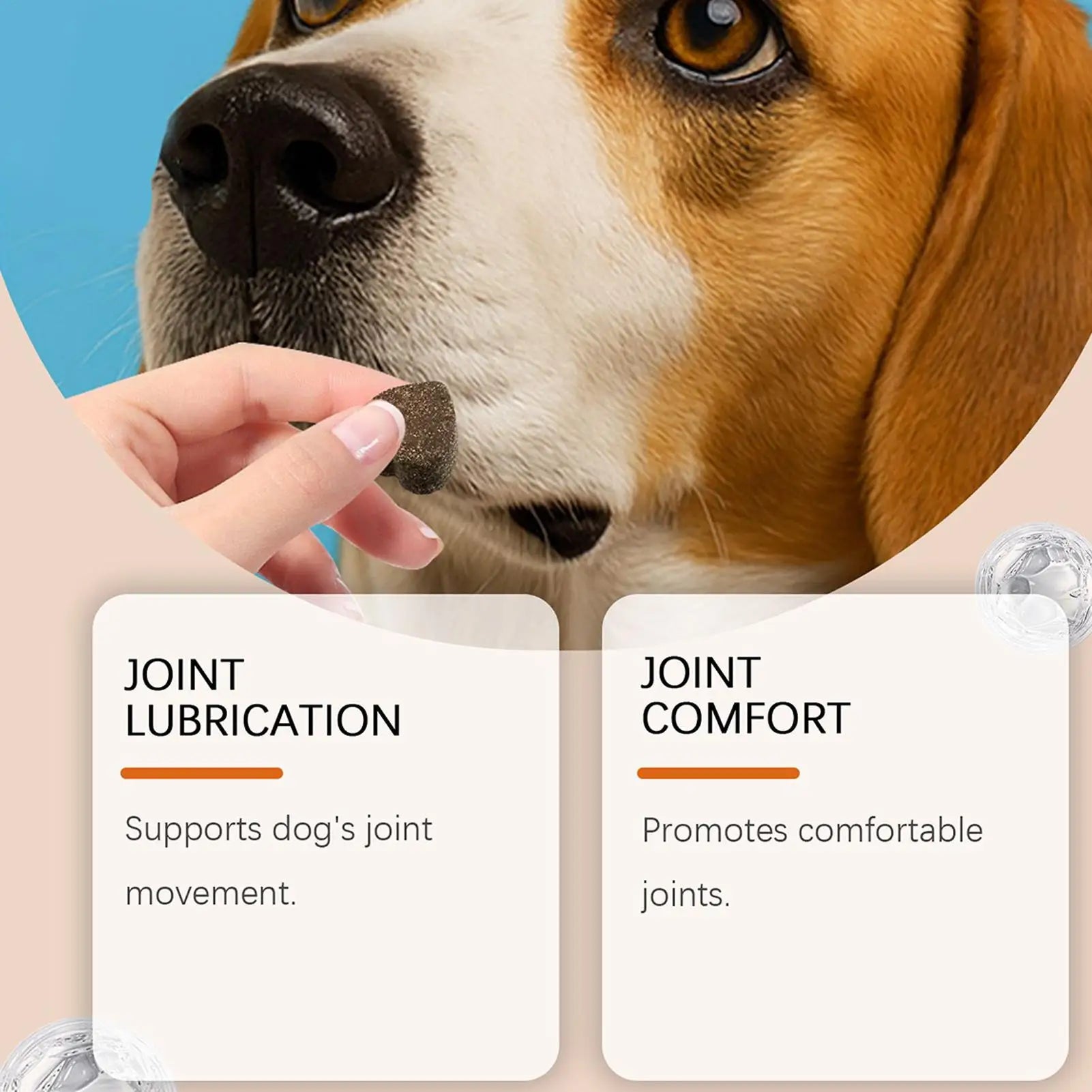 Dog Joint Supplement Chewable Pill Nutrient Pet 100-piece Joint Health For Dogs For Home Travel Daily Care Digestive Absorption