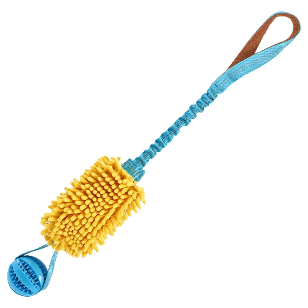Colorful Bite Rope Wear-resistant Rope Tug Toy for Medium/Large Dogs -Toy with Durable Interactive Hidden Food Toy