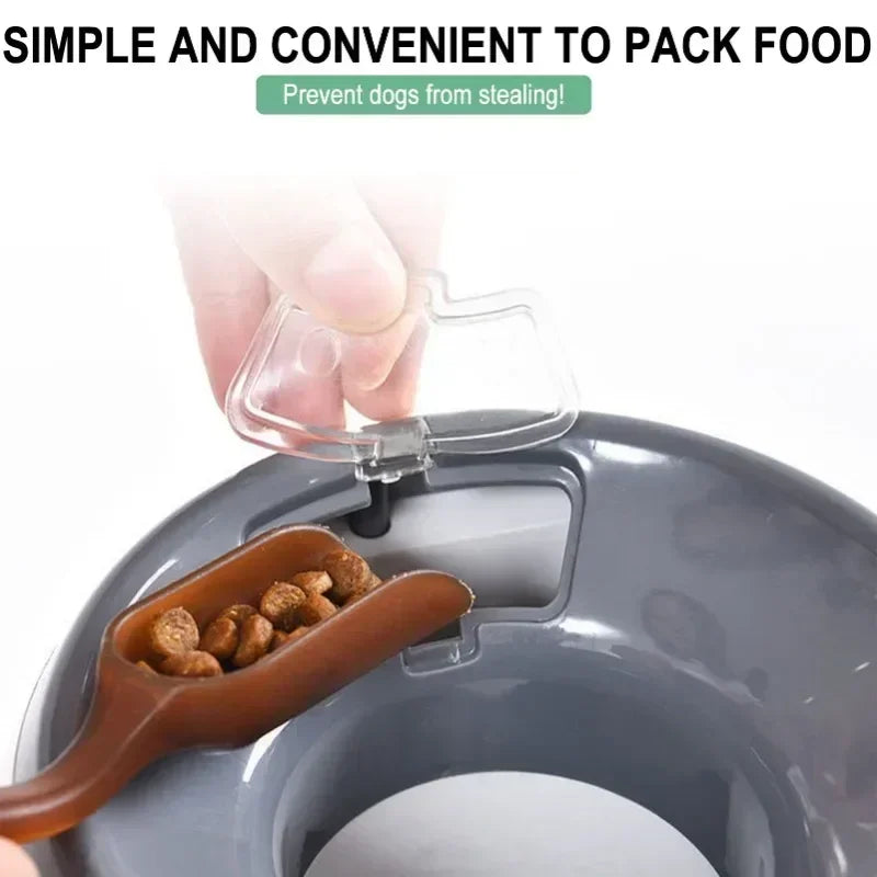 Automatic Ball Launcher for Dog Toy, Interactive Tennis Ball Launcher Machine for Medium Dogs, Interactive Training Smart Feeder