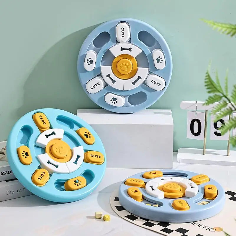 Pet Sound Educational Toys Dog Slow Food Basin Cat Dog Educational Toy To Relieve Boredom, Interactive Educational Feeding Toy