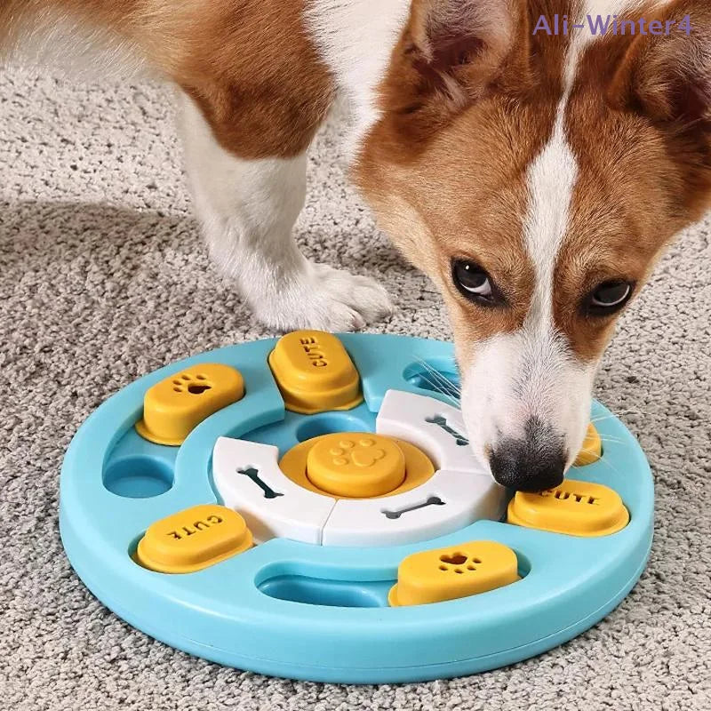 Pet Sound Educational Toys Dog Slow Food Basin Cat Dog Educational Toy To Relieve Boredom, Interactive Educational Feeding Toy