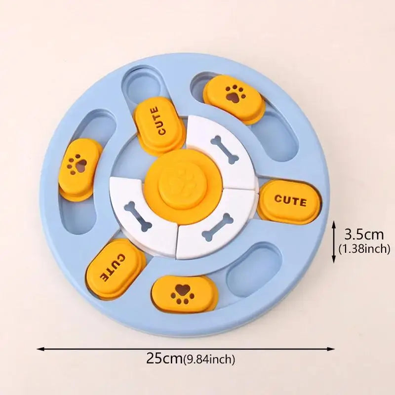 Pet Sound Educational Toys Dog Slow Food Basin Cat Dog Educational Toy To Relieve Boredom, Interactive Educational Feeding Toy