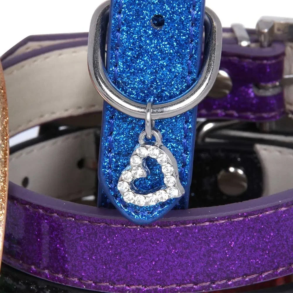 Dog Collar with Rhinestones for Small Dogs Necklaces for Dogs S M L XL XXL Chain Large dog  Chihuahua Pet supplies