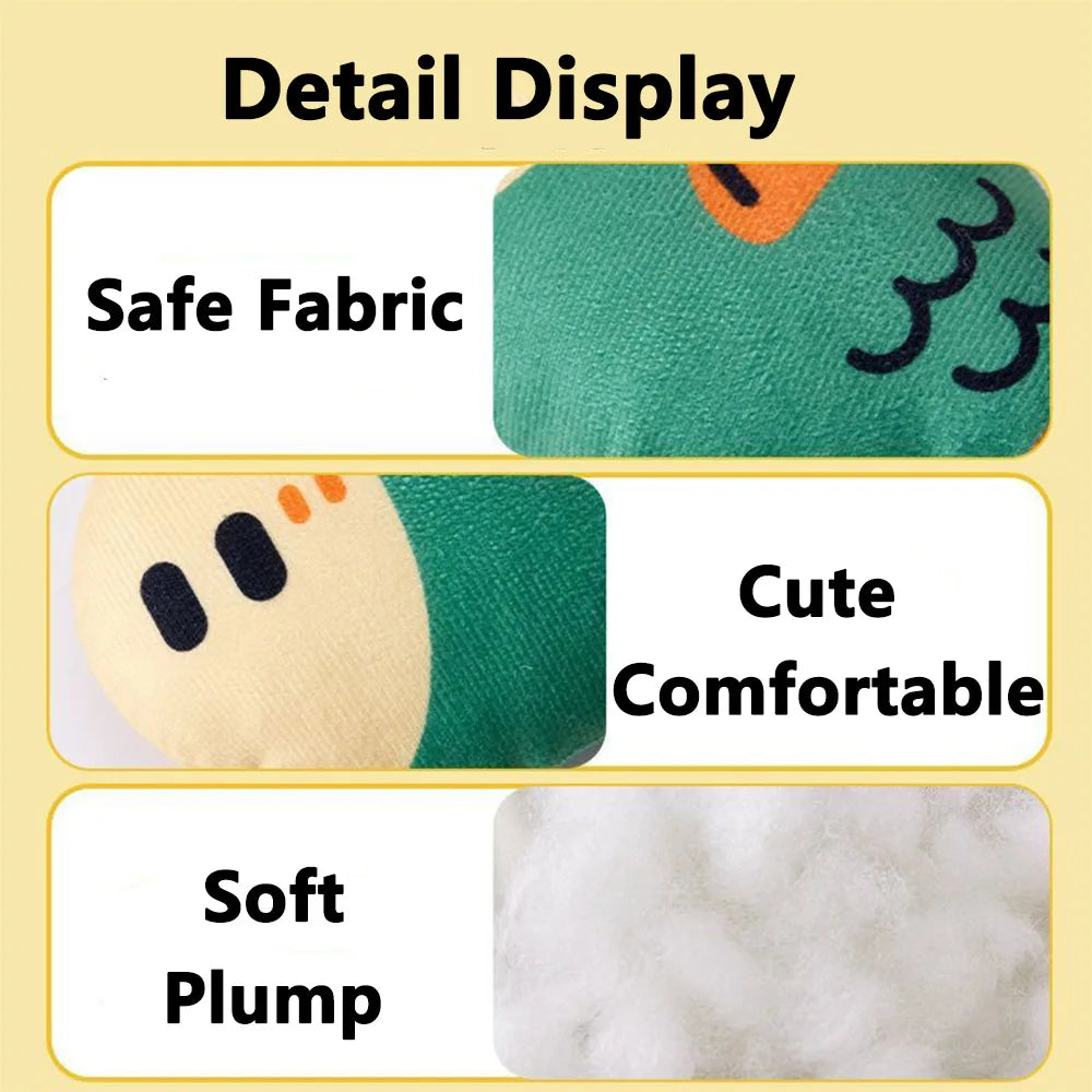 Dog Toys Indestructible Dog Sound Squeaky Toys Animals Shape Pet Soft Plush Chew Molar Training Toy Puppy Bite Teeth Dental Toys