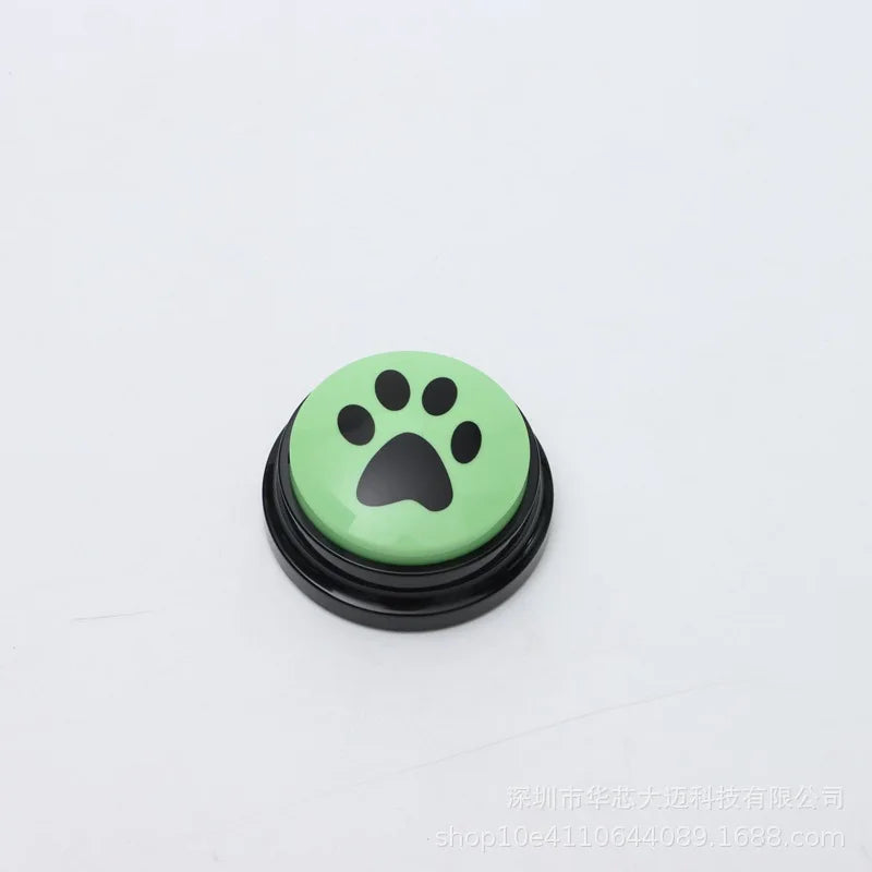 Pet Communication Button Dog Sound Box Training Talking Toys Long Lasting Battery Life Recording Speaker Squeeze Give Voice