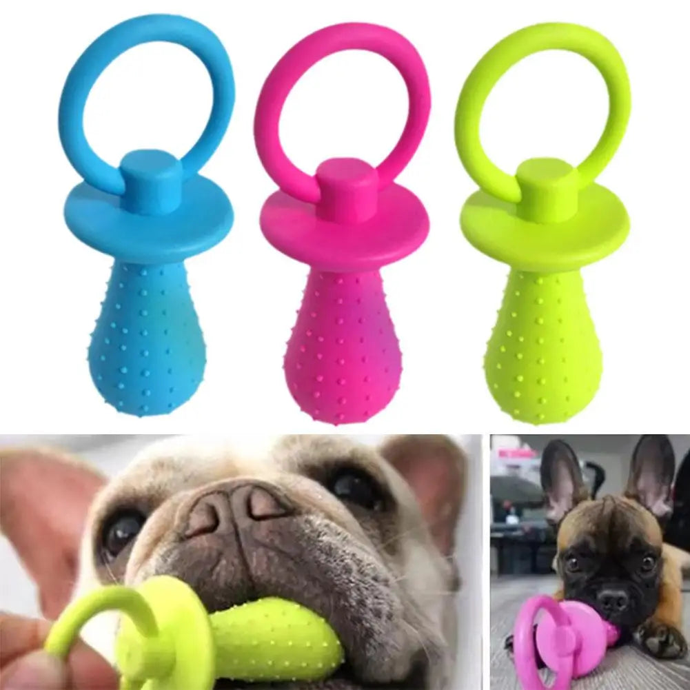Durable Rubber Teeth-Cleaning Toy for Dogs
