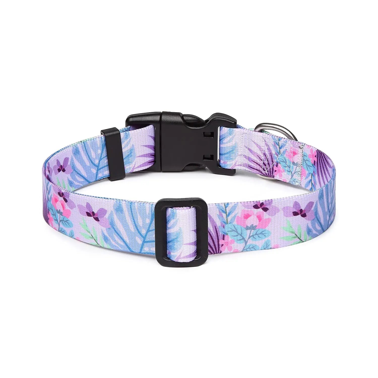 Adjustable Dog Collar Pet Collar for Small Medium Large Dog Walking Collars Flower Style Puppy Cat Collar Pet Supplies Pitbull