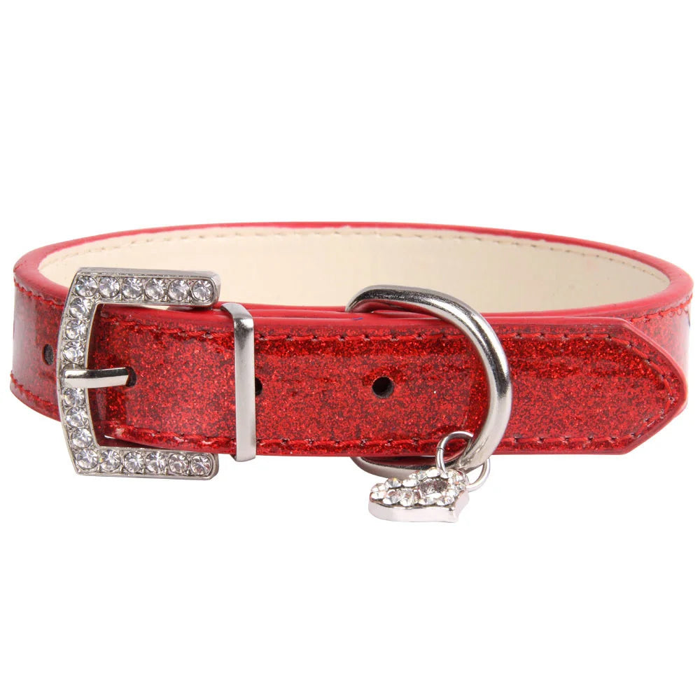 Dog Collar with Rhinestones for Small Dogs Necklaces for Dogs S M L XL XXL Chain Large dog  Chihuahua Pet supplies