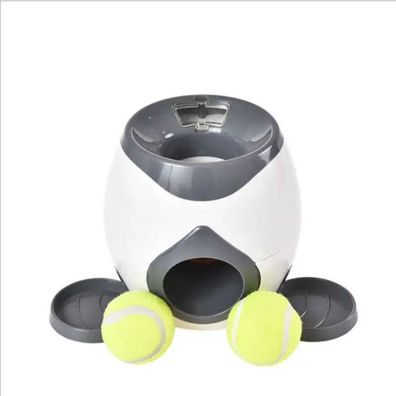 Pet, Dog, Tennis, Self-hi Toy, Boredom Relieving, Automatic Food Leakage Reward Machine, Dog Interactive Indoor Toy.
