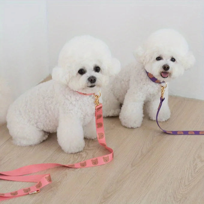 Pet collar, V-neck, cat, dog leash, dog walking decoration, cute, soft, durable