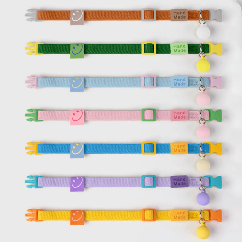 High elasticity Cats Bells Collars Adjustable Dog Leash Pet Collar for Cats and Small Dogs Pet Supplies