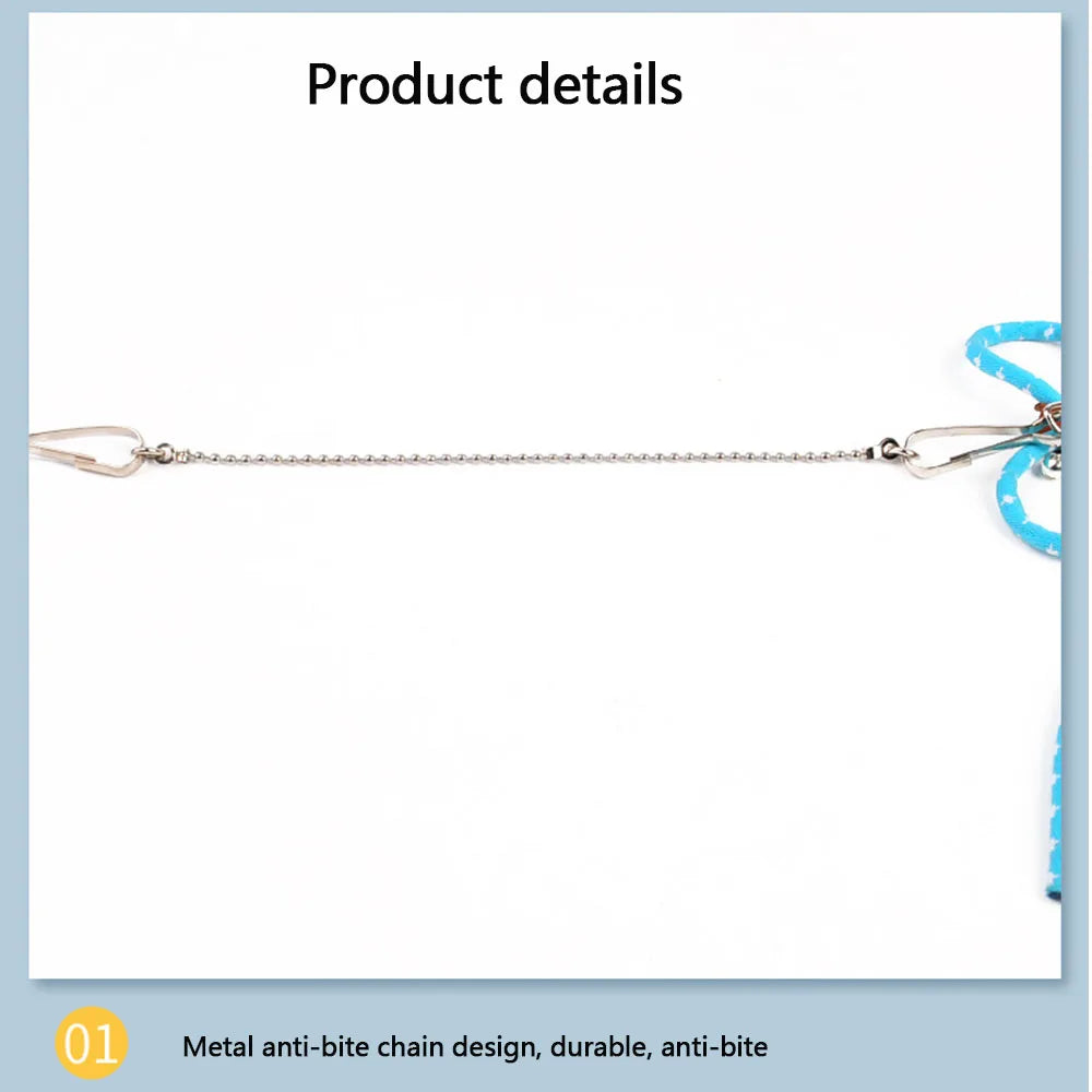 Adjustable Small Pet Harness & Leash Set