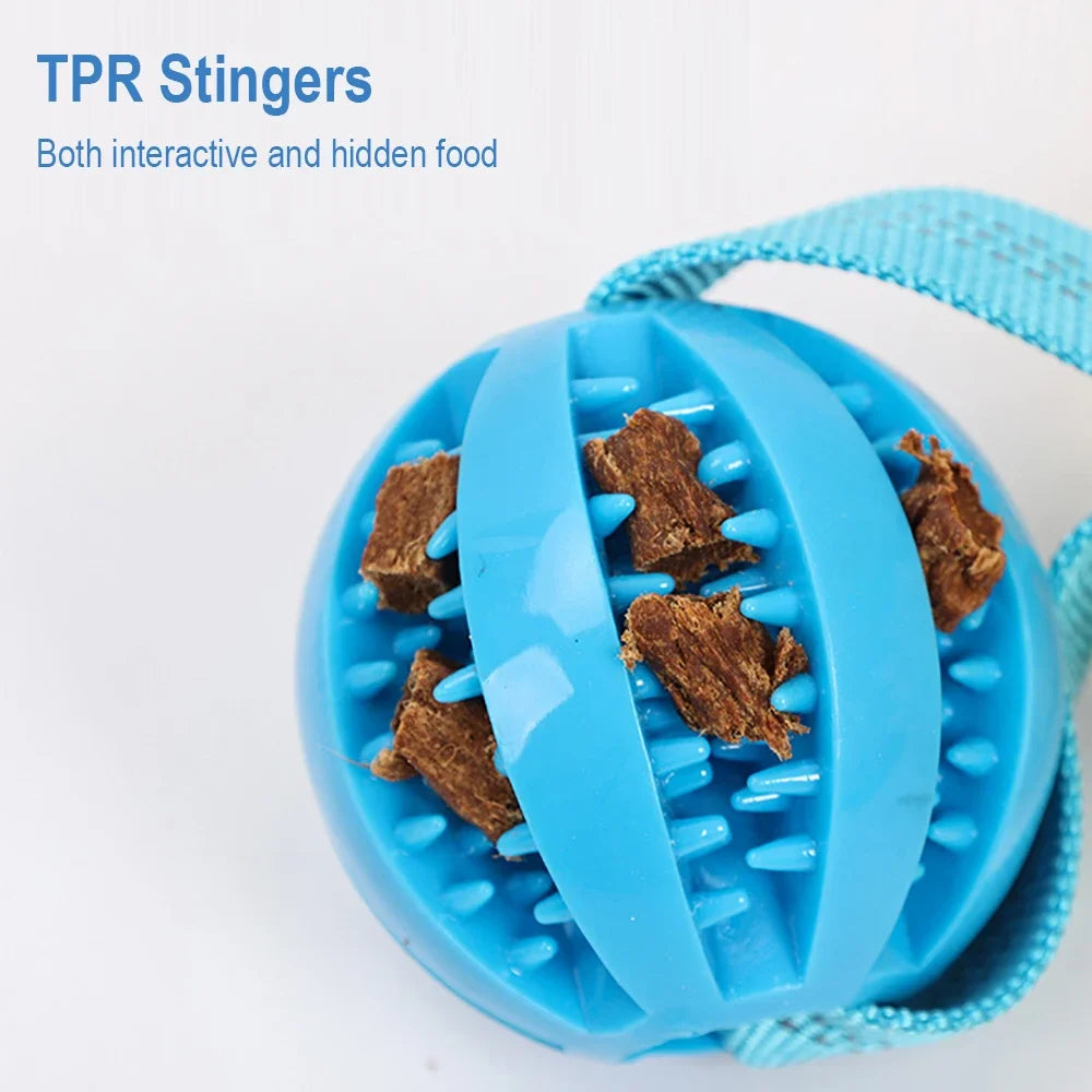 Colorful Bite Rope Wear-resistant Rope Tug Toy for Medium/Large Dogs -Toy with Durable Interactive Hidden Food Toy