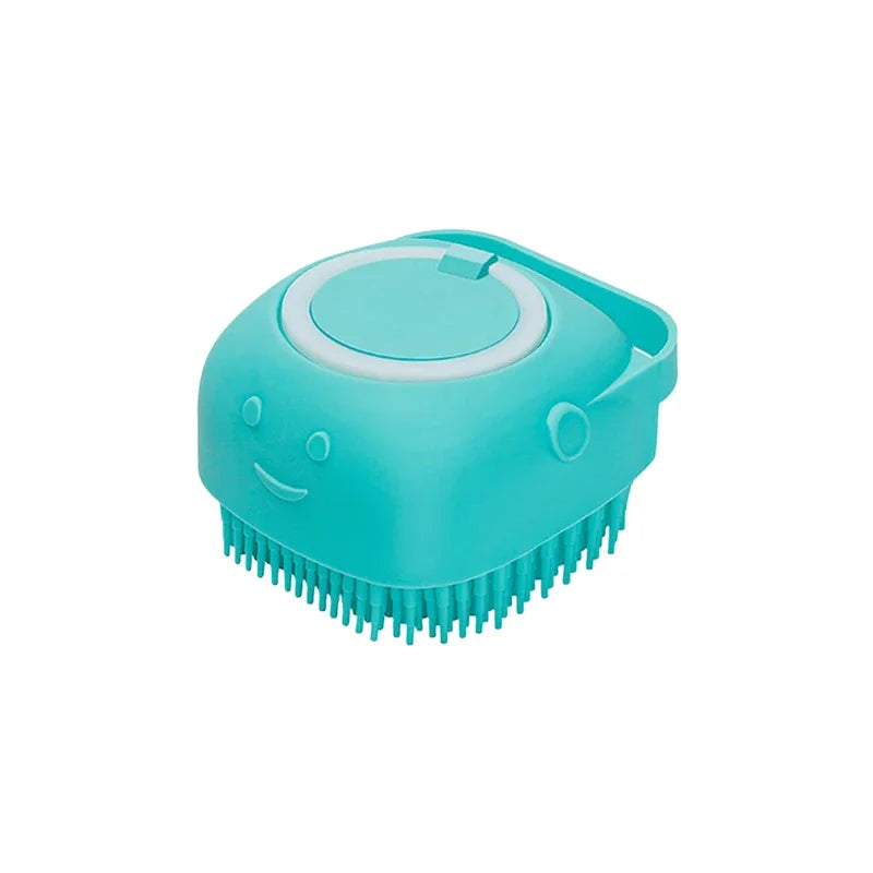 Pet bath brush, massage brush, shampoo, body wash dispenser, dog and cat shower, beauty tools