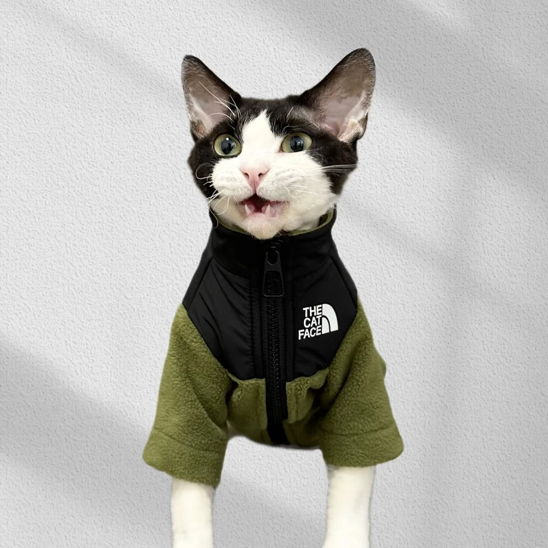 Fashion Handmade Sphynx Cat Clothes Soft Kitten Cat Jacket Luxury Warm Costumes For Sphinx Devon Cat ropa para gato