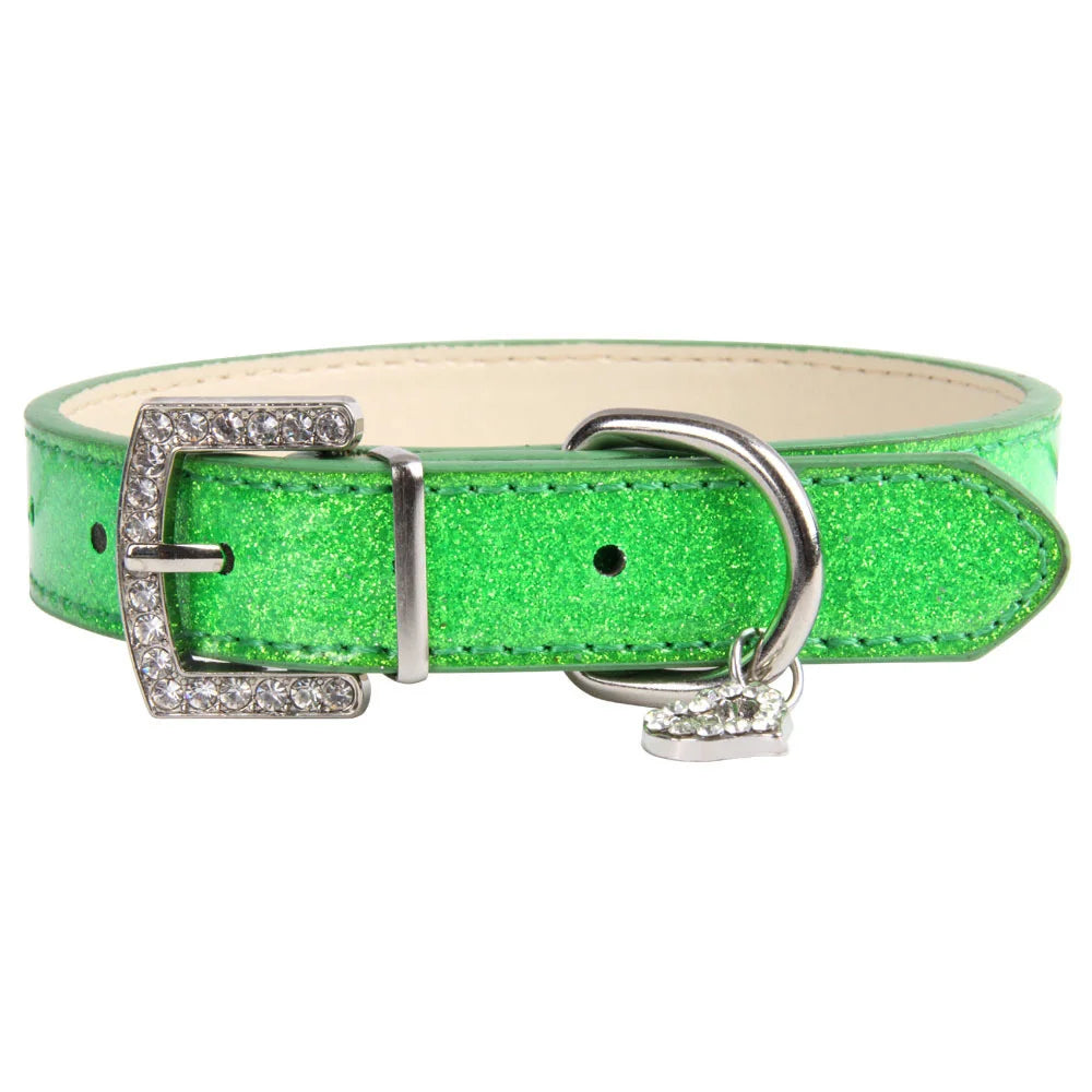 Dog Collar with Rhinestones for Small Dogs Necklaces for Dogs S M L XL XXL Chain Large dog  Chihuahua Pet supplies