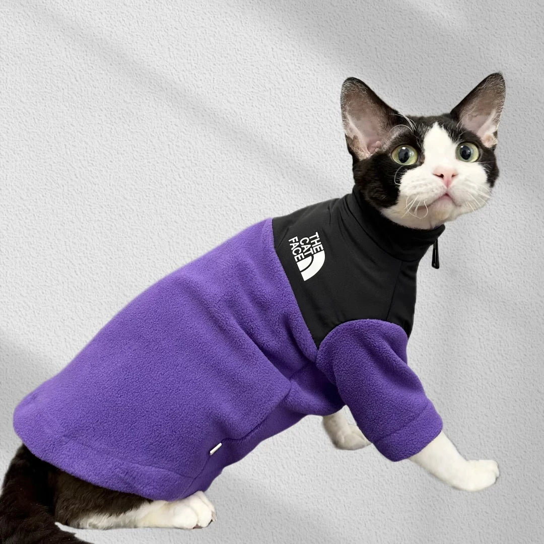 Fashion Handmade Sphynx Cat Clothes Soft Kitten Cat Jacket Luxury Warm Costumes For Sphinx Devon Cat ropa para gato