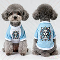 Pet Autumn Clothing Dog T-Shirts Vest Fashion Trend Design Fresh And Cute Exclusive For Cute Pets Quick Drying And Breathable