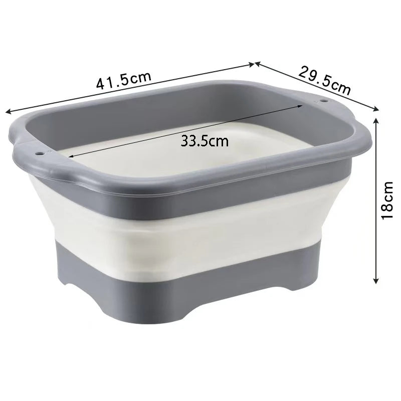 Foldable Portable Pet Bathtub for Small Dogs & Cats