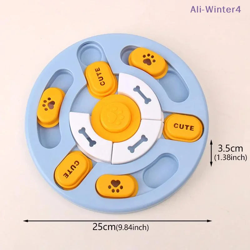 Pet Sound Educational Toys Dog Slow Food Basin Cat Dog Educational Toy To Relieve Boredom, Interactive Educational Feeding Toy