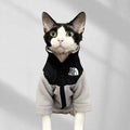 Fashion Handmade Sphynx Cat Clothes Soft Kitten Cat Jacket Luxury Warm Costumes For Sphinx Devon Cat ropa para gato