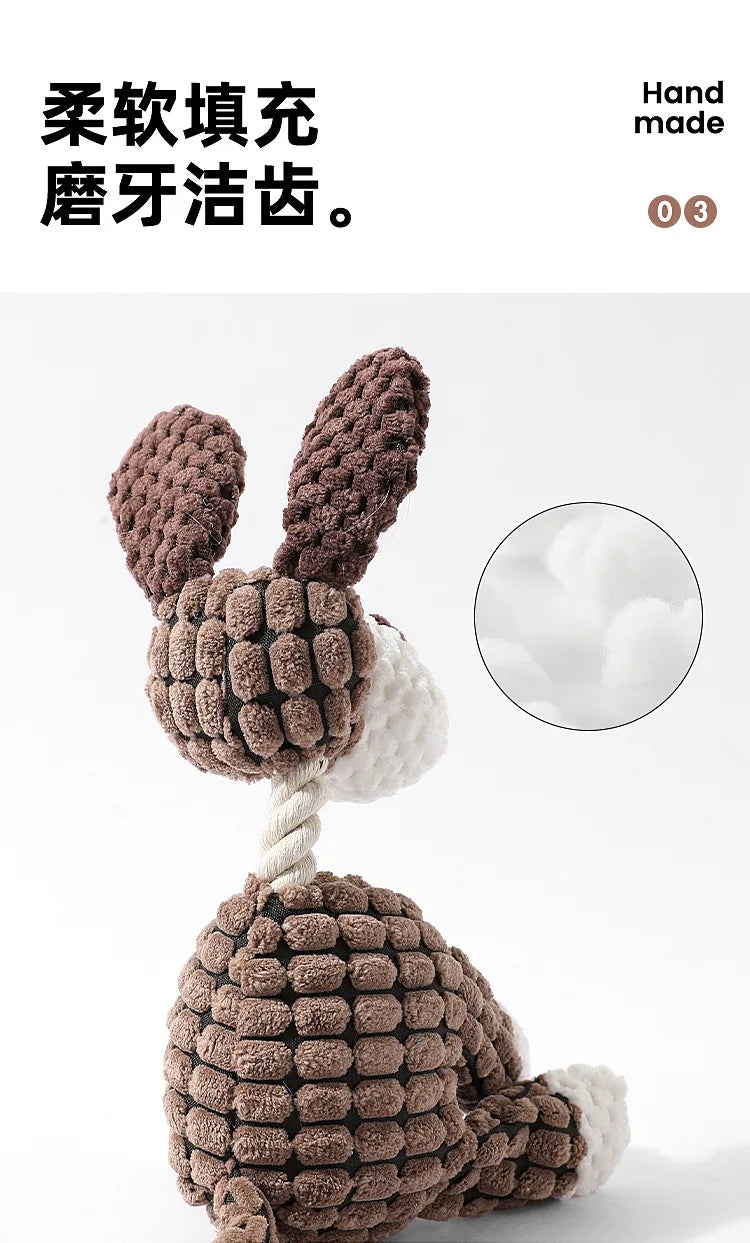 Toys, Dog-bite Toys, Dog-bite Sound-making Toys, Funny Donkeys, Tough and Tooth-grinding Pet Plush Toys