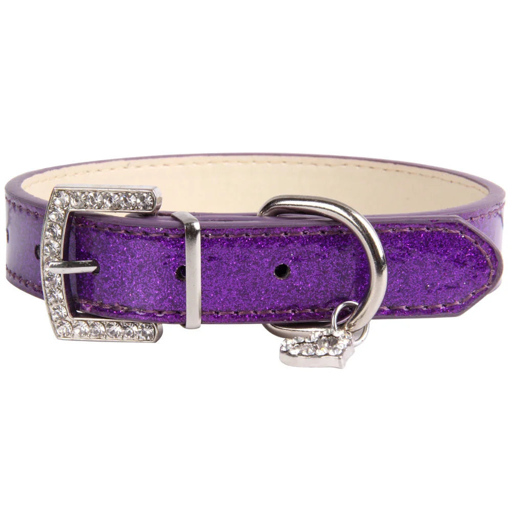 Dog Collar with Rhinestones for Small Dogs Necklaces for Dogs S M L XL XXL Chain Large dog  Chihuahua Pet supplies