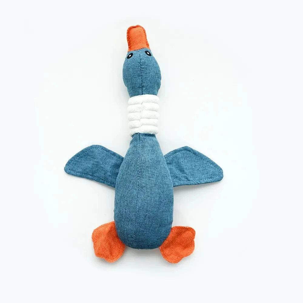 Plush Goose Sound Toy for Pets