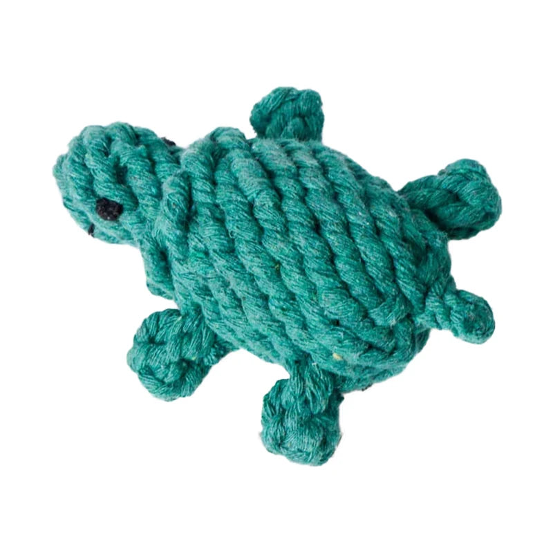 Dog Rope Toy Cartoon Animal Dog Chew Toys for Small Large Dogs Cats Molar Cleaning Teeth Toy Bite Resistance Puppy Pet Supplies