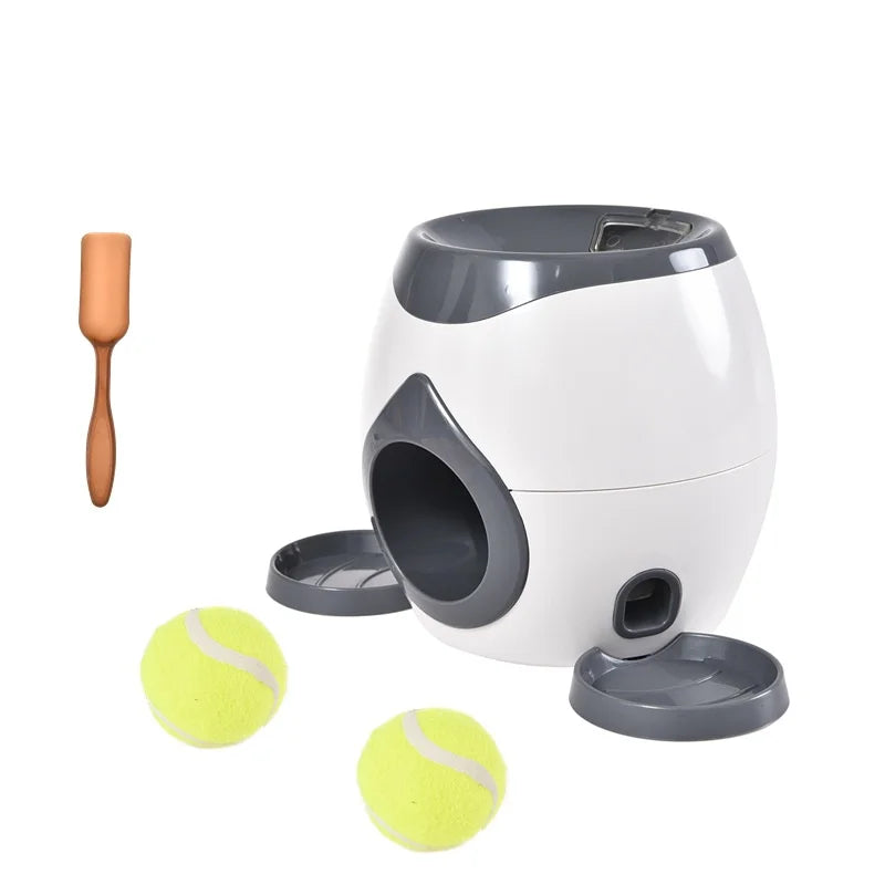 Pet, Dog, Tennis, Self-hi Toy, Boredom Relieving, Automatic Food Leakage Reward Machine, Dog Interactive Indoor Toy.