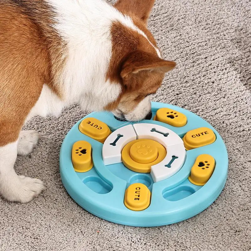 Pet Sound Educational Toys Dog Slow Food Basin Cat Dog Educational Toy To Relieve Boredom, Interactive Educational Feeding Toy